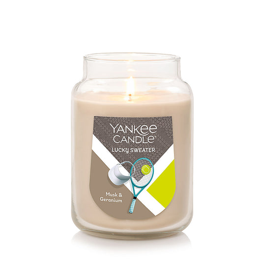 Lucky Sweater Original Large Jar Candle - US 78242