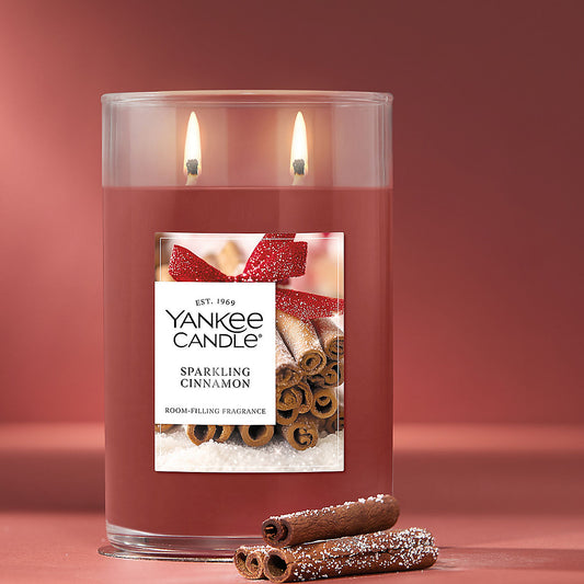 Sparkling Cinnamon Large Tumbler Candle - US 12132