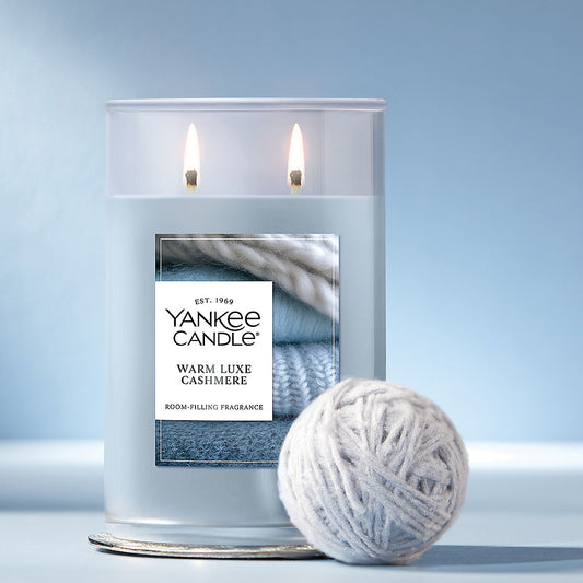 Warm Luxe Cashmere Large Tumbler Candle - US 64803