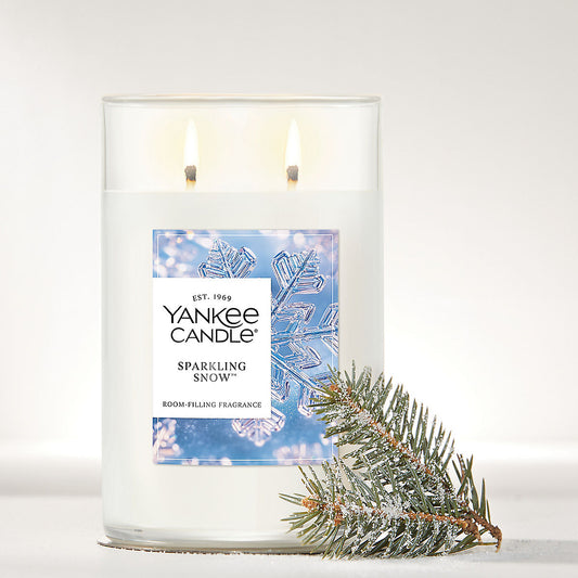 Sparkling Snow™ Large Tumbler Candle - US 84495