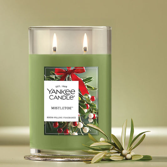Mistletoe™ Large Tumbler Candle - US 74064