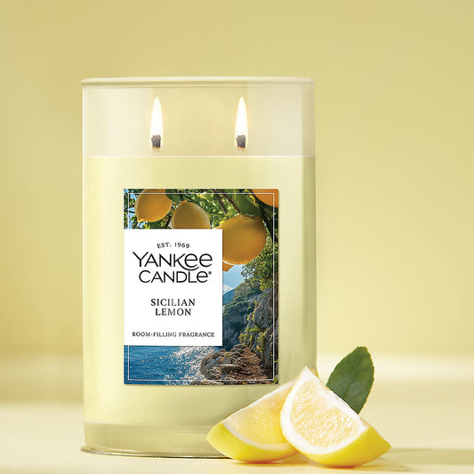 Sicilian Lemon Large Tumbler Candle - US 97626