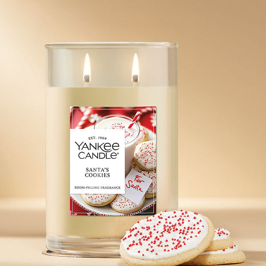 Santa's Cookies Large Tumbler Candle - US 11716