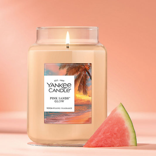 Pink Sands™ Glow Original Large Jar Candle - US 74658