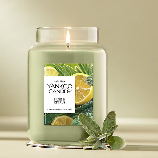 Sage & Citrus Original Large Jar Candle - US 94962