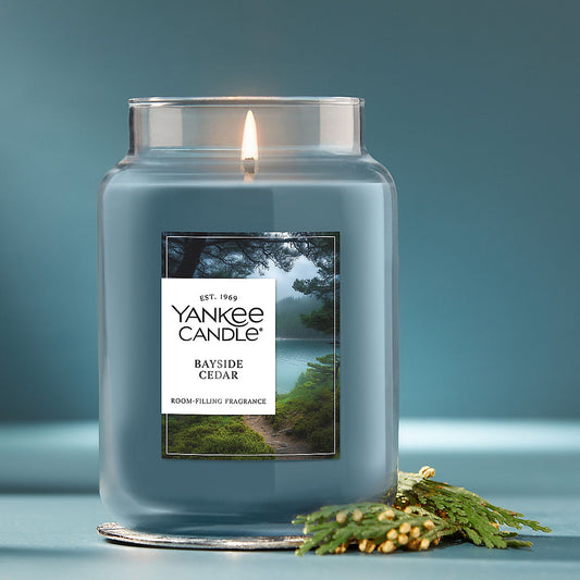 Bayside Cedar Original Large Jar Candle - US 33740