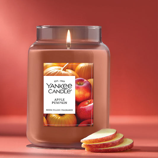 Apple Pumpkin Original Large Jar Candle - US 67021