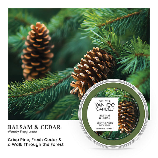Balsam & Cedar Scenterpiece® Easy MeltCup - US 37172