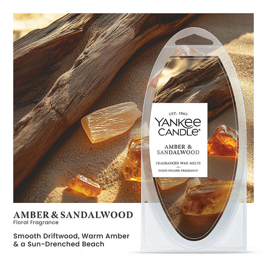 Amber & Sandalwood Wax Melts - US 59597