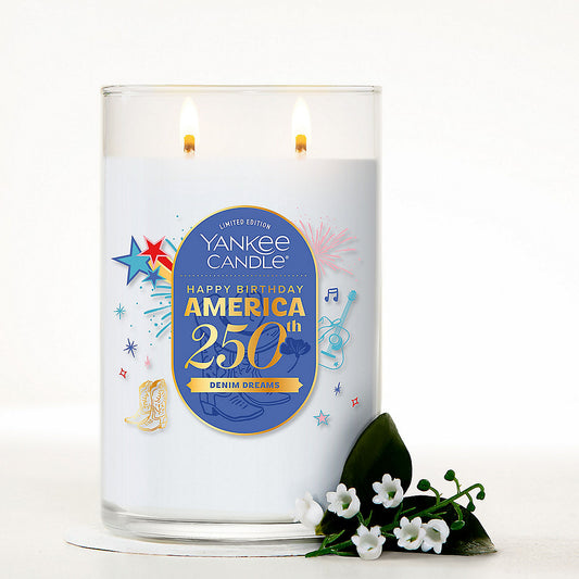 Denim Dreams Large Tumbler Candle - US 18479