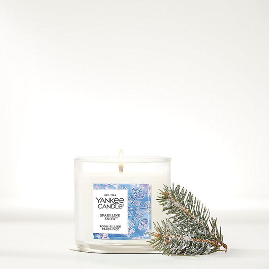 Sparkling Snow™ Small Tumbler Candle - US 10606