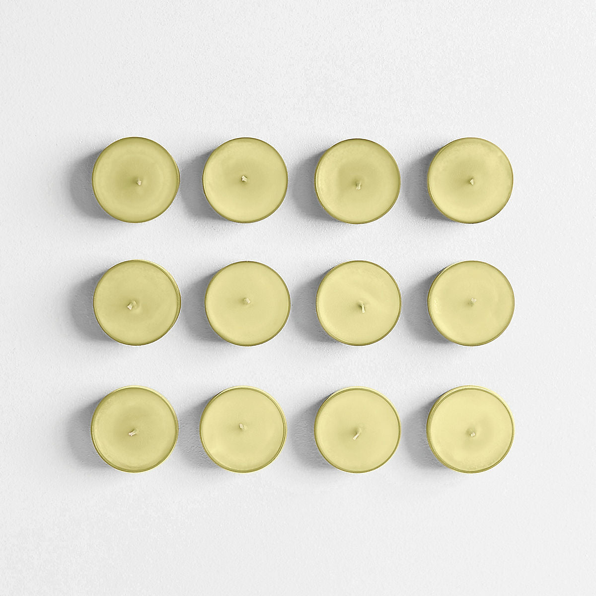Sicilian Lemon Scented Tea Light Candles - US 92748