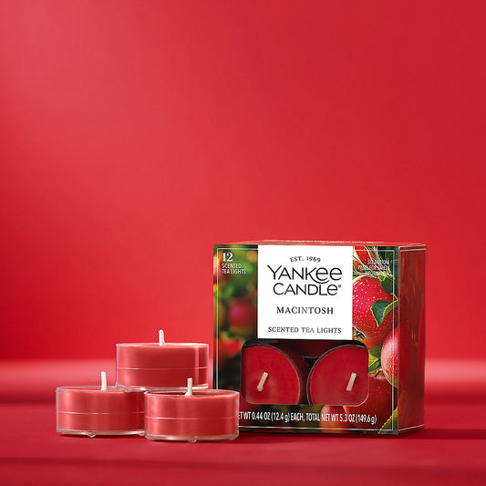 Macintosh Scented Tea Light Candles - US 05220