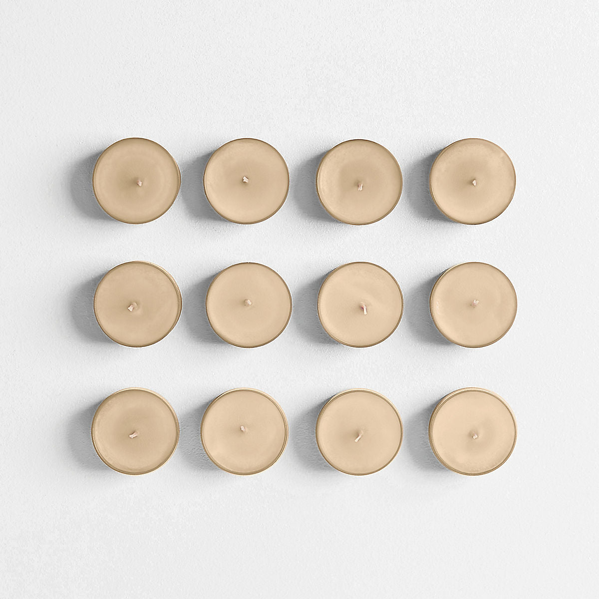 French Vanilla Scented Tea Light Candles - US 78064