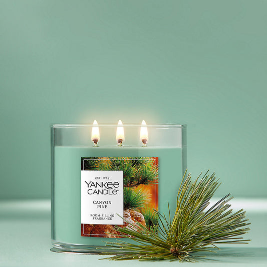 Canyon Pine 3-Wick Candle - US 24222