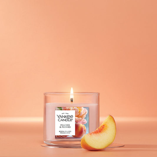 Peaches & Peonies Small Tumbler Candle - US 87779