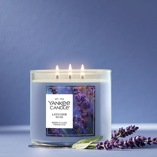 Lavender Dusk 3-Wick Candle - US 14217