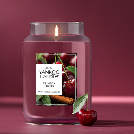 Crimson Fruits Original Large Jar Candle - US 32551