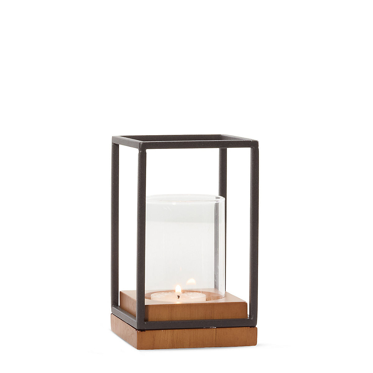 Black Edge Tea Light Candle Holder - US 43482