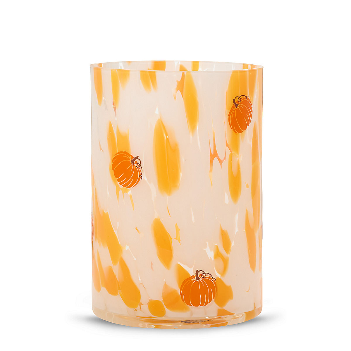 Pumpkin Painter Jar Candle Holder - US 01901
