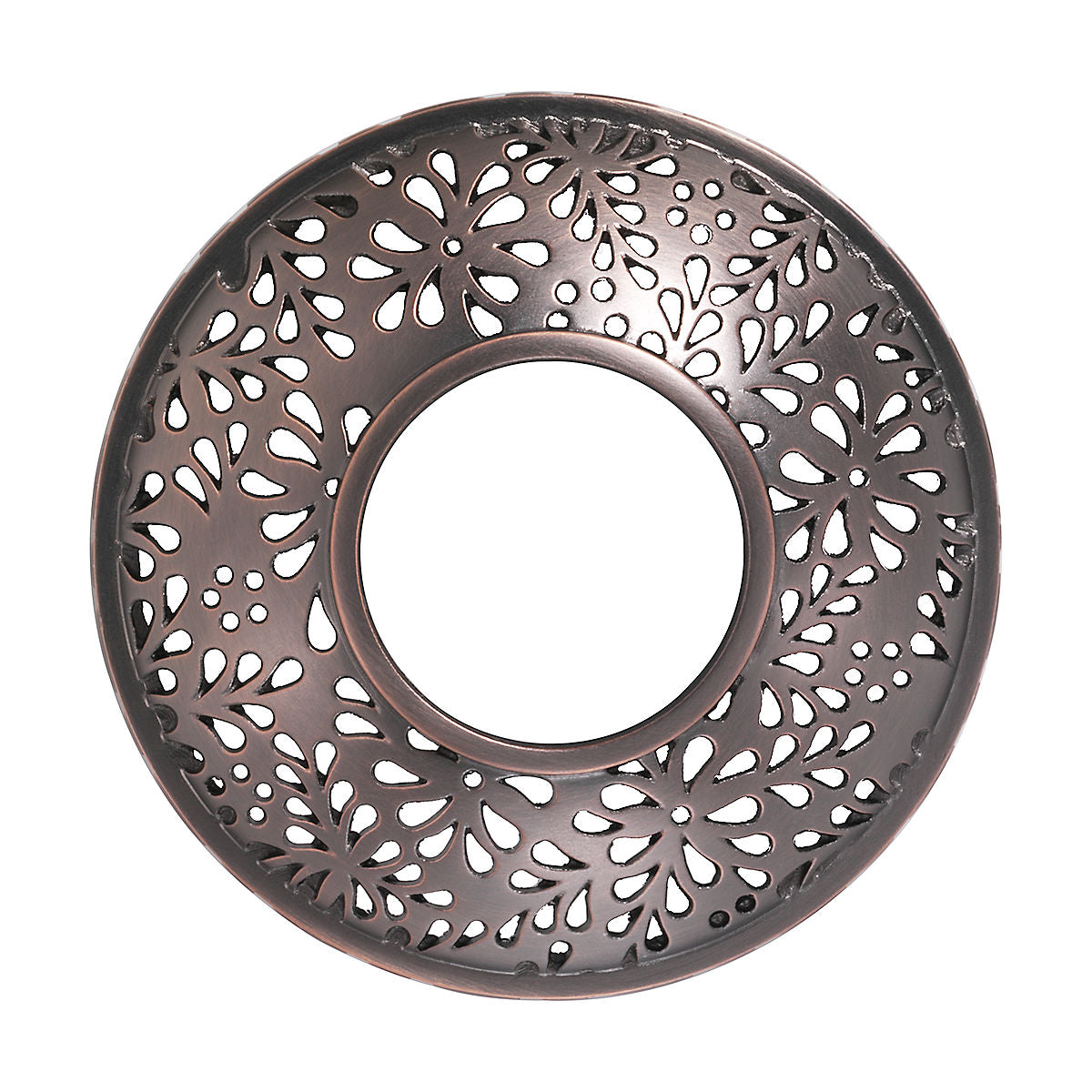 Sheridan Collection Bronze Floral Illuma-Lid® Jar Candle Topper - US 90380