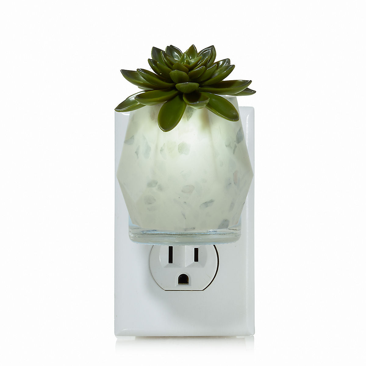 Faceted Succulent ScentPlug® Diffuser with Light - US 04249