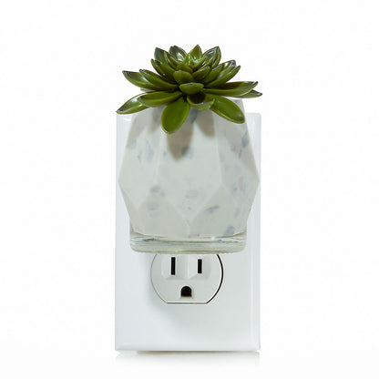 Faceted Succulent ScentPlug® Diffuser with Light - US 04249