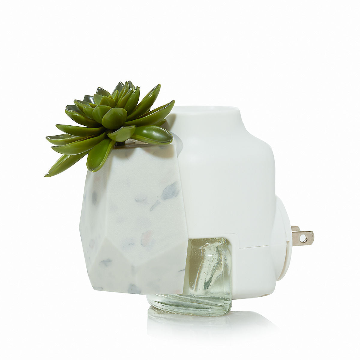 Faceted Succulent ScentPlug® Diffuser with Light - US 04249