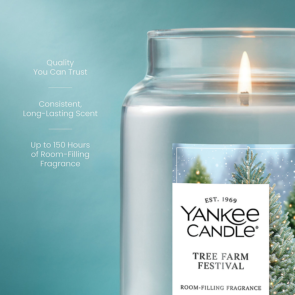 Tree Farm Festival Original Large Jar Candle - US 58661