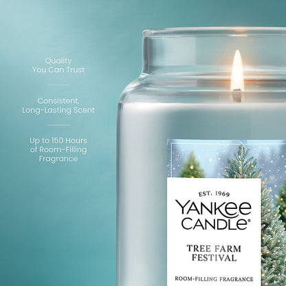 Tree Farm Festival Original Large Jar Candle - US 58661
