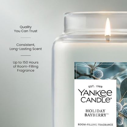 Holiday Bayberry™ Original Large Jar Candle - US 12747