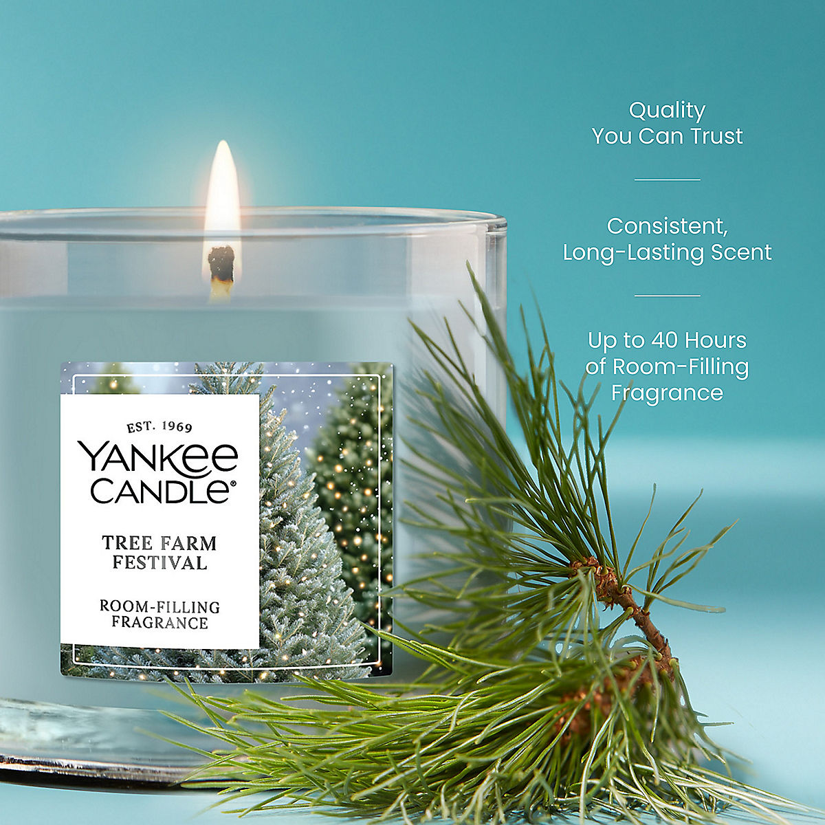 Tree Farm Festival Small Tumbler Candle - US 43402
