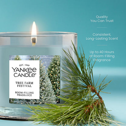 Tree Farm Festival Small Tumbler Candle - US 43402