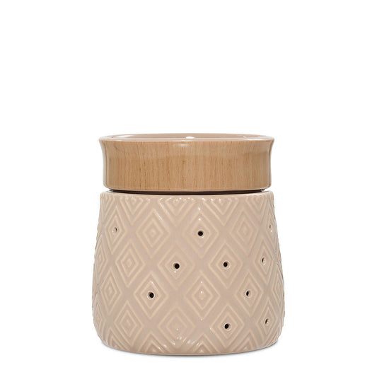 Diamond Weave Electric Wax Melt Warmer - US 15200