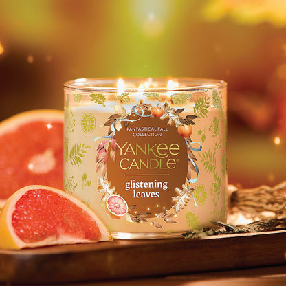 Glistening Leaves 3-Wick Candle - US 28743