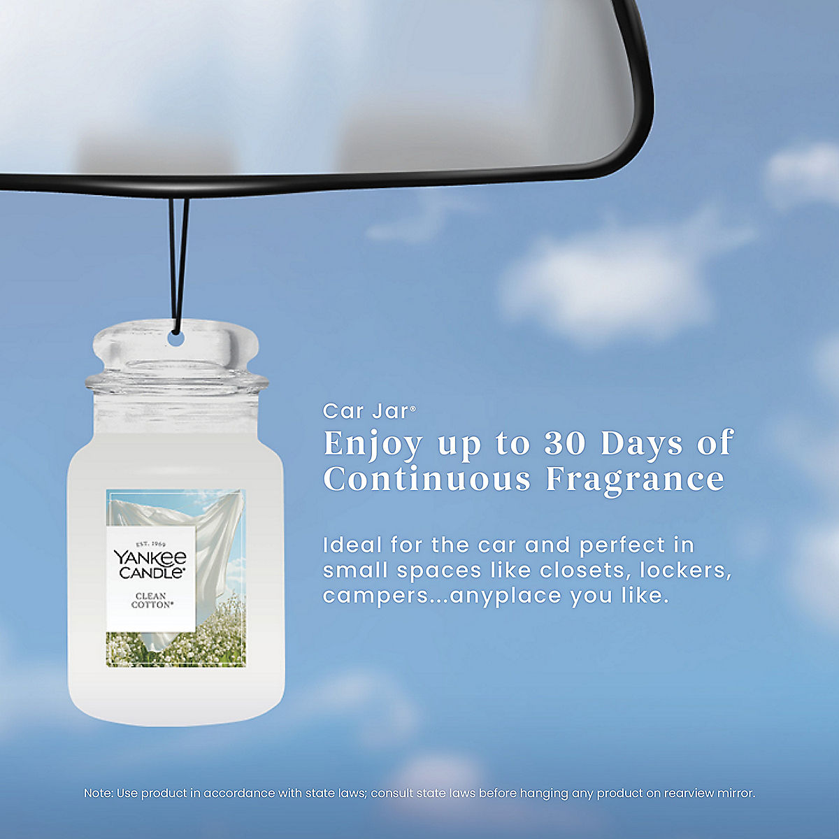 Clean Cotton® Car Jar® - US 33528