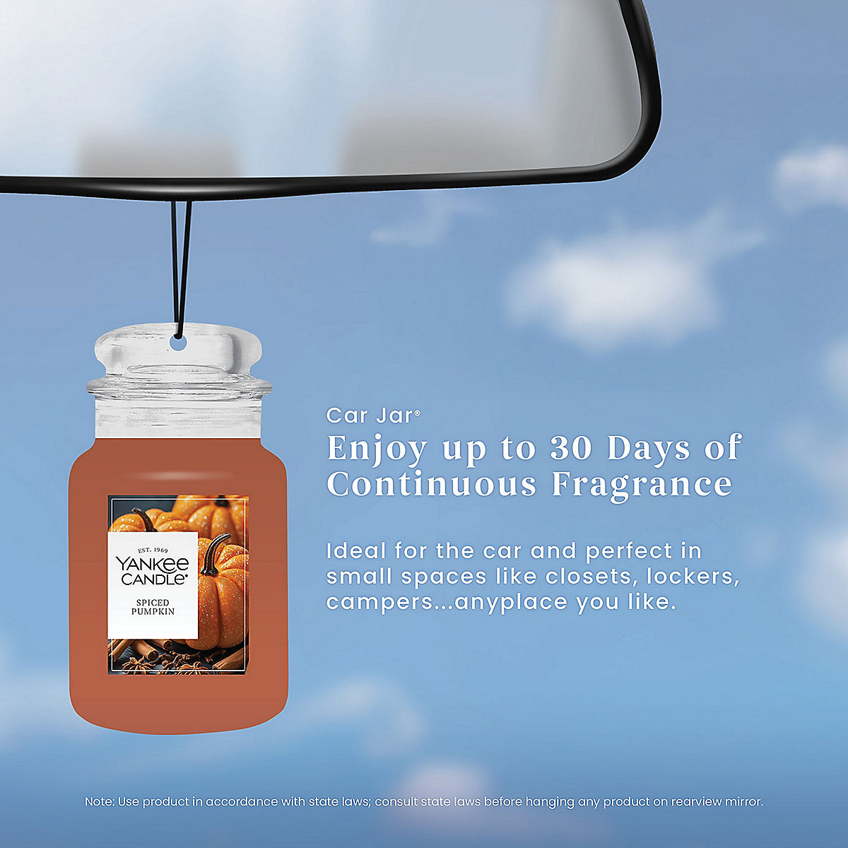 Spiced Pumpkin Car Jar® - US 14476