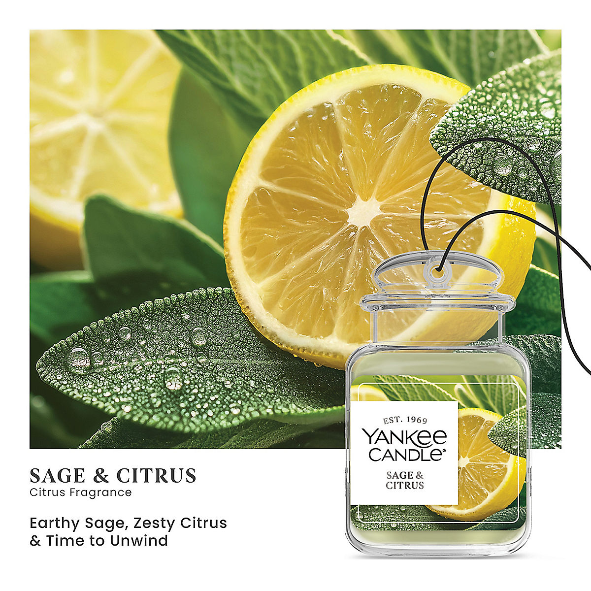 Sage & Citrus Car Jar® Ultimate - US 16745