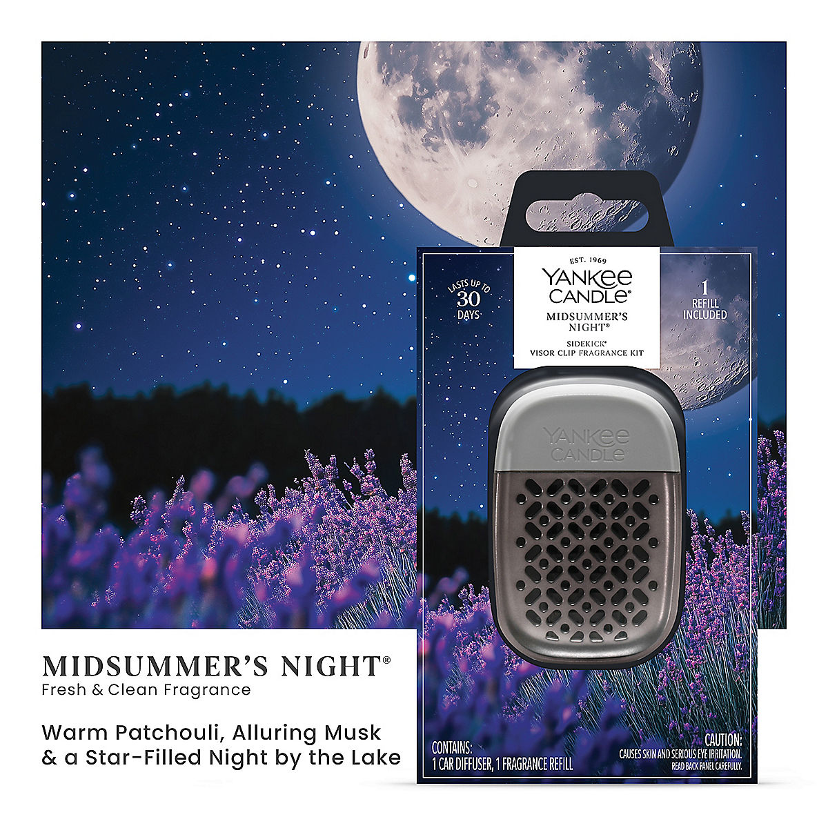 MidSummer's Night® Sidekick® Visor Clip Fragrance Kit - US 58666