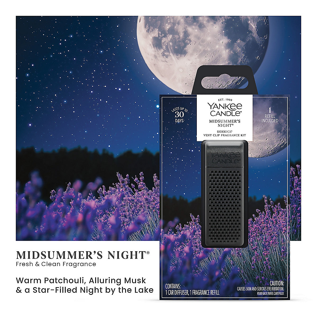 MidSummer's Night® Sidekick® Vent Clip Fragrance Kit - US 74400