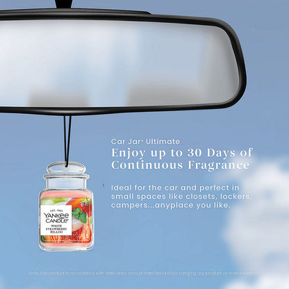 White Strawberry Bellini Car Jar® Ultimate - US 56449