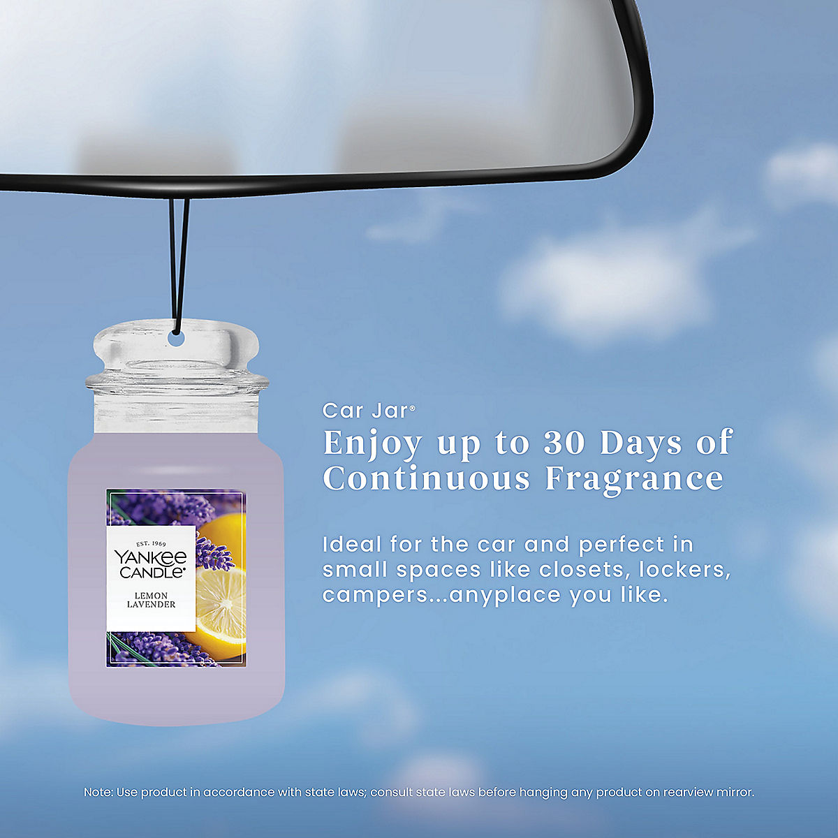 Lemon Lavender Car Jar® - US 62682