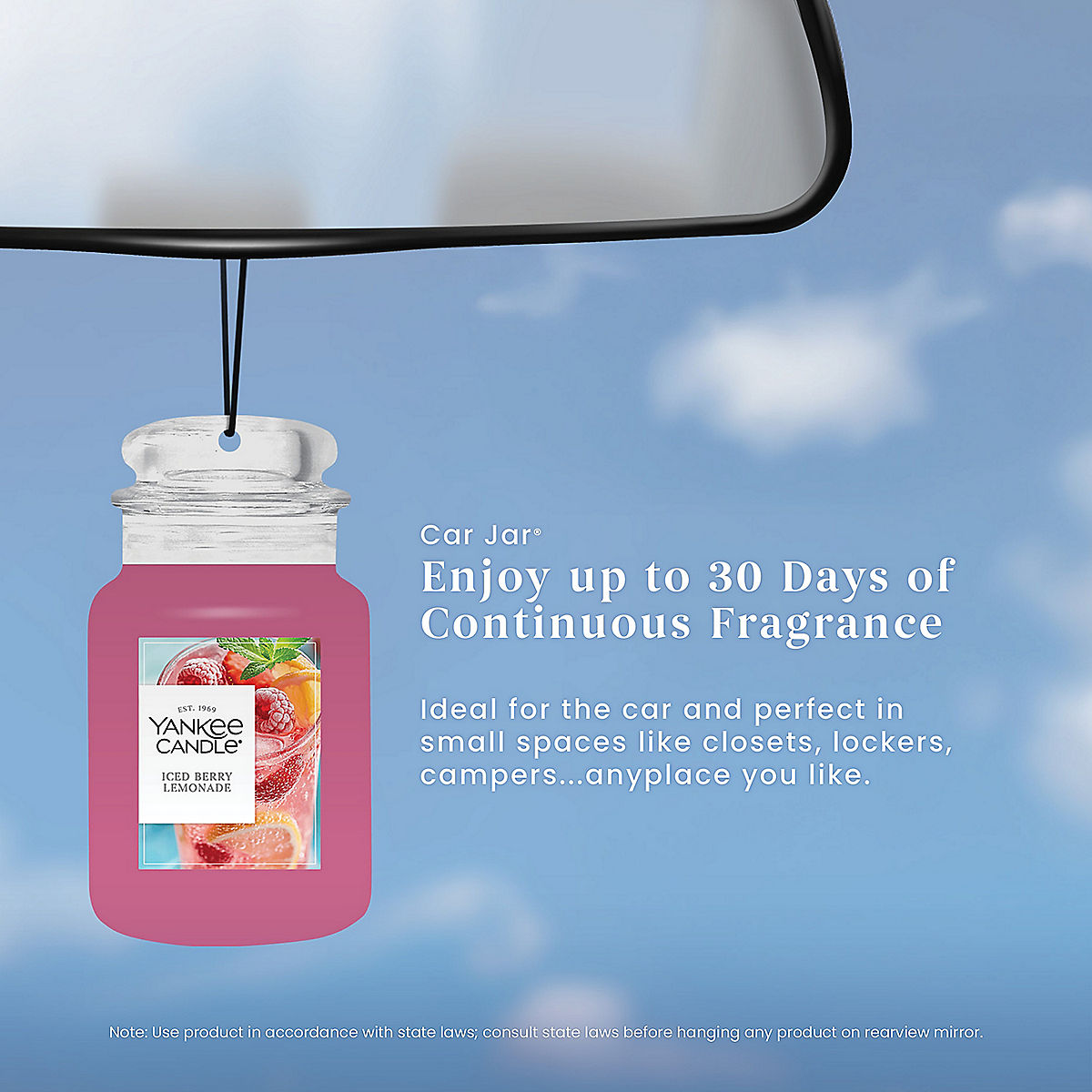Iced Berry Lemonade Car Jar® - US 51711