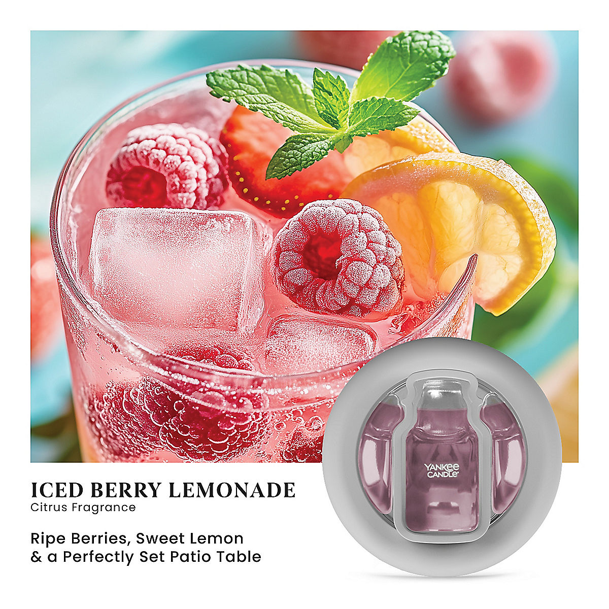 Iced Berry Lemonade Smart Scent™ Vent Clip - US 14581