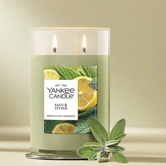 Sage & Citrus Large Tumbler Candle - US 34921