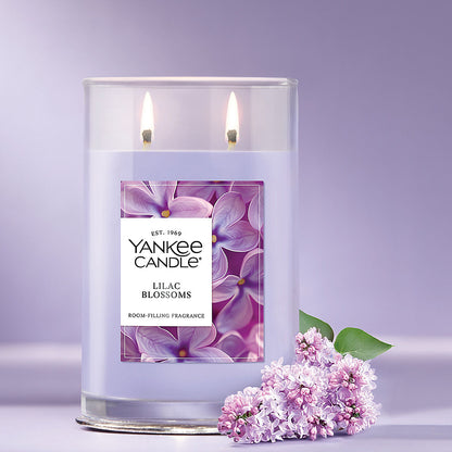 Lilac Blossoms Large Tumbler Candle - US 90201