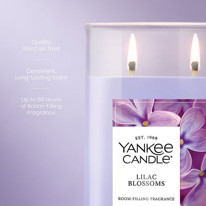 Lilac Blossoms Large Tumbler Candle - US 90201