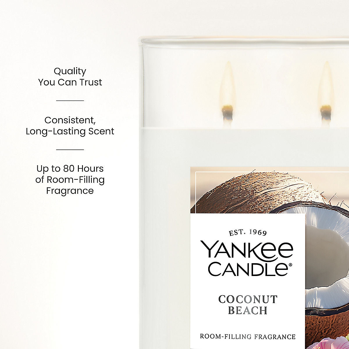 Coconut Beach Large Tumbler Candle - US 67506