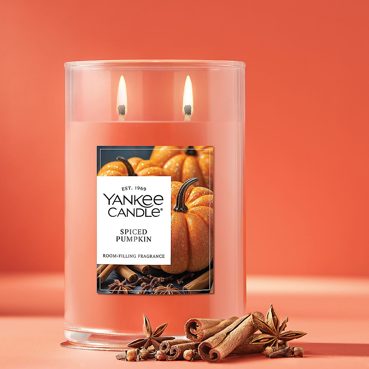 Spiced Pumpkin Large Tumbler Candle - US 31521