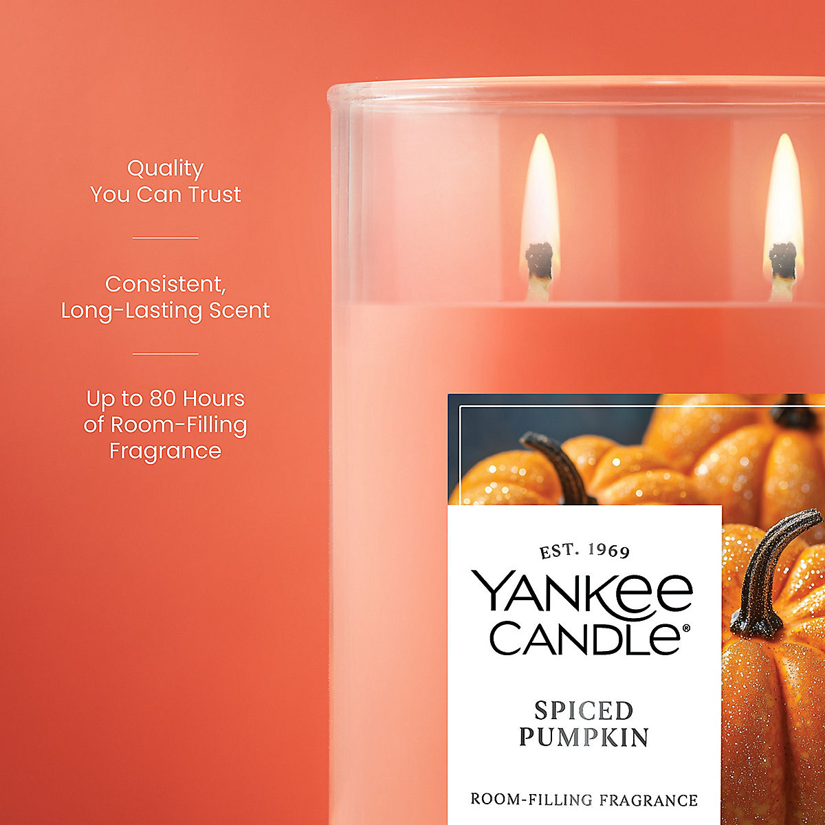 Spiced Pumpkin Large Tumbler Candle - US 31521